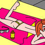 Sun bathing Kim  Possible