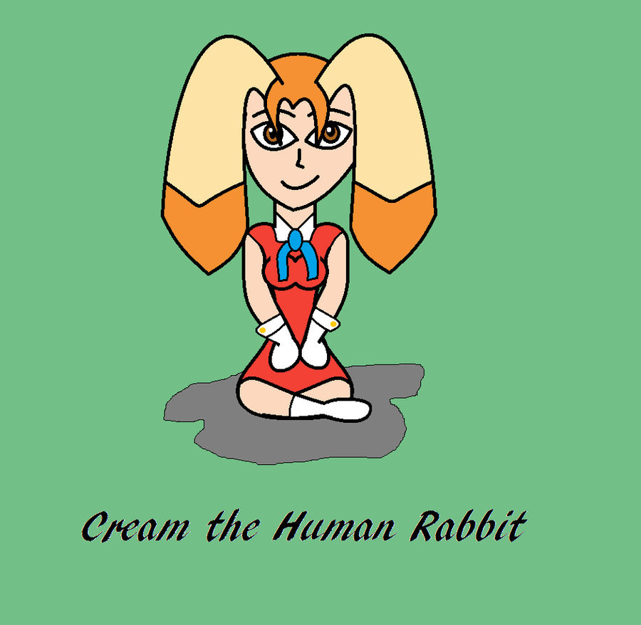 Cream the Rabbit as a human by MasterghostUnlimited on DeviantArt