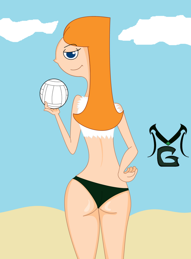 Volleyball sexy candace flynn by MasterghostUnlimited on DeviantArt.