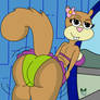 Sandy Cheeks Twerking