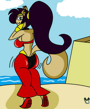 Kitty Katswell As Shantae