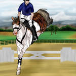 Jumping 2' and under - TLEC Annual - Jesu by Jegmadarka