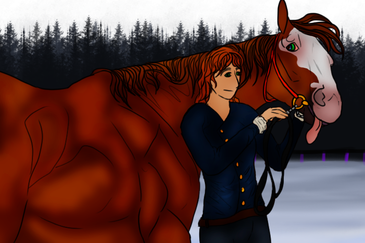 Bonding with Apollo - Winter race