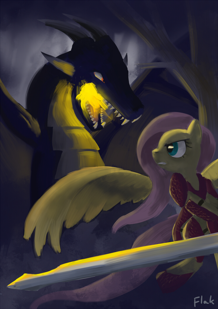 Fluttershy: Monster Hunter