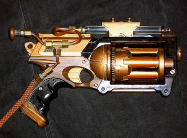 Steampunk Mini Gattling Gun