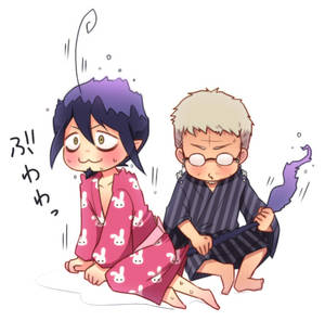 Mephisto and Shiro xD