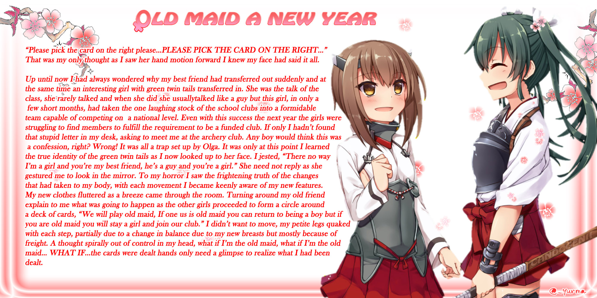 Old Maid-A New Year (TG-CAPTION) (Perspective) .