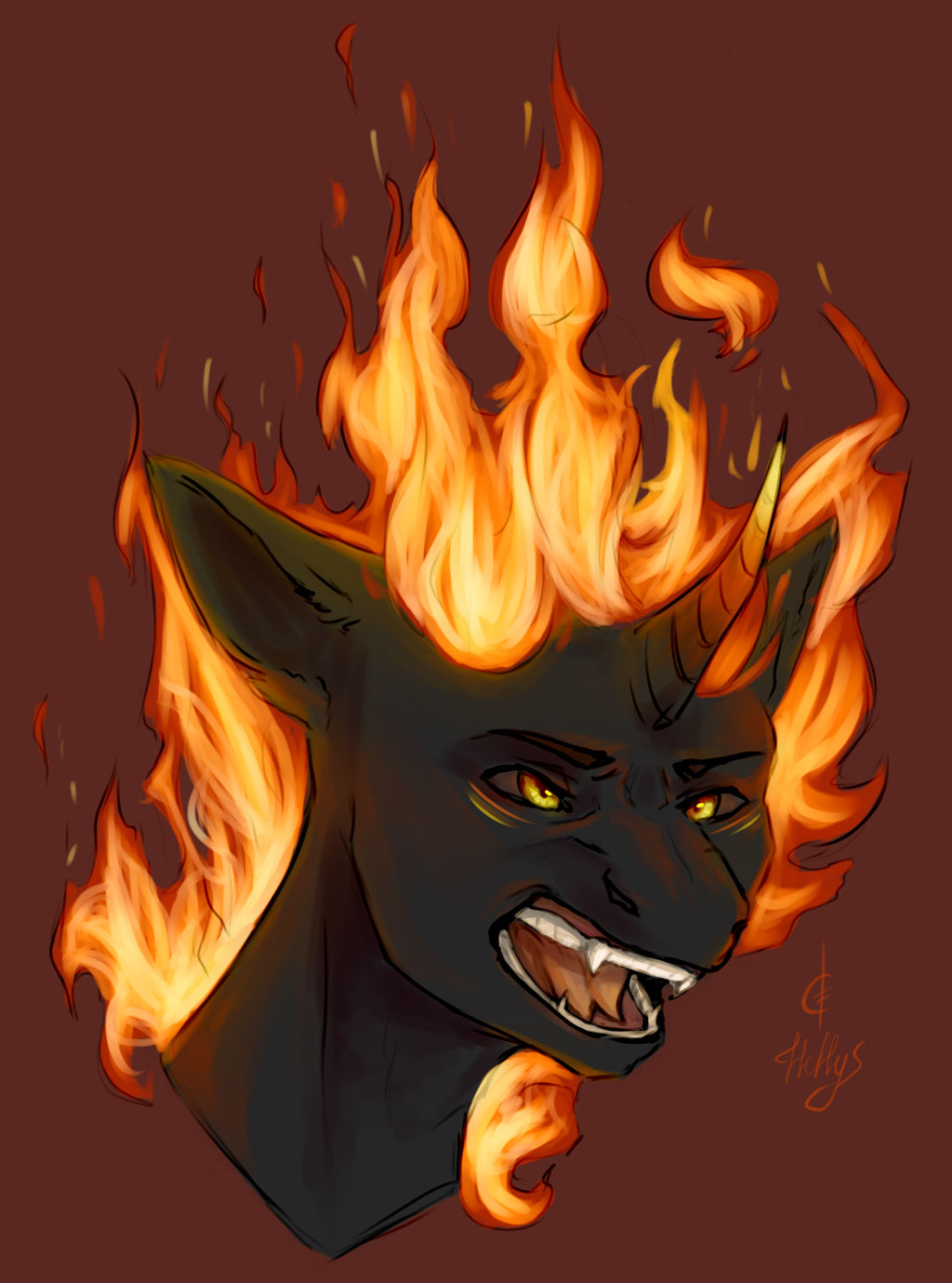 Fire rage by SveLen on DeviantArt