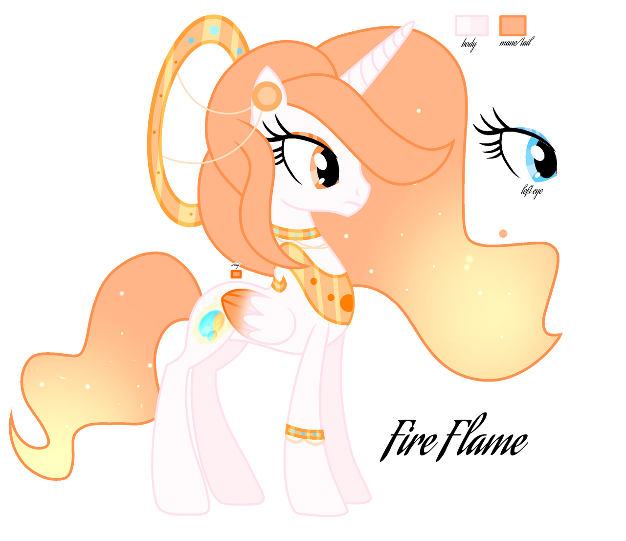 Mlp Fire (MLP:FIG) Fire Flame bio by LighteeSpark on DeviantArt