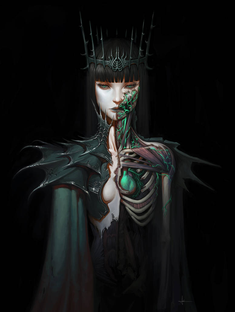 Lich Queen by AdrianDadich
