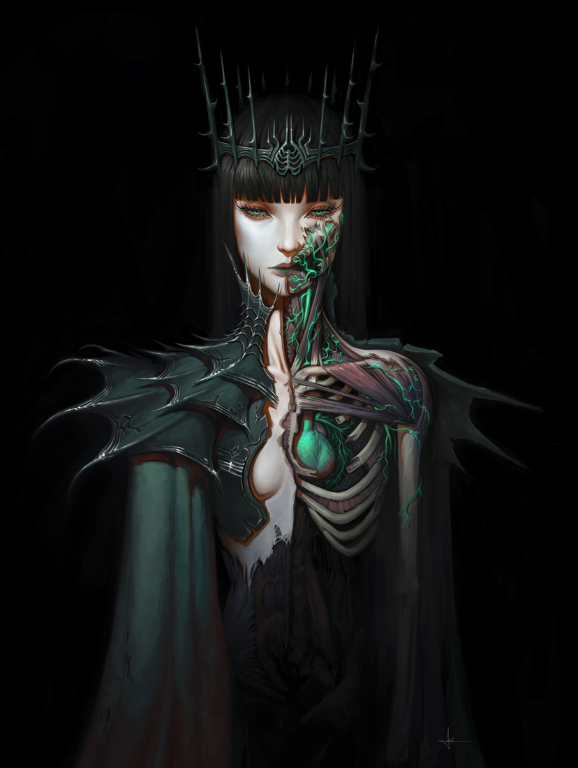 Lich Queen by AdrianDadich