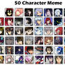 50..No, 52 favorite character