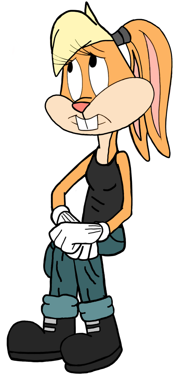 Lola bunny in Outfit Apocalypse Render by Faze-Alan-Mskull1 on DeviantArt