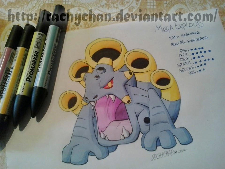 Fakemon: Mega Exploud