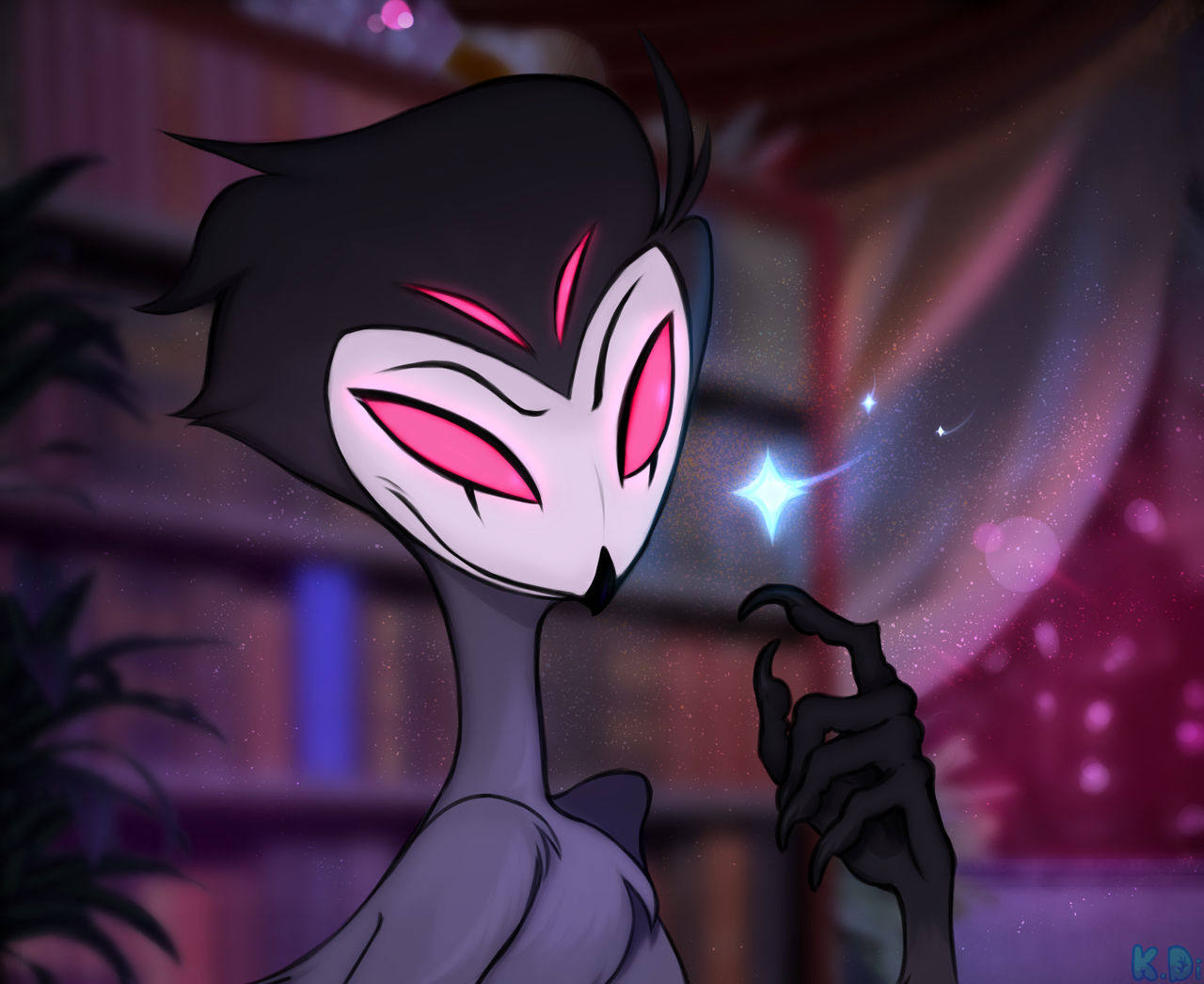 Stolas Art by KoalaDixie on DeviantArt