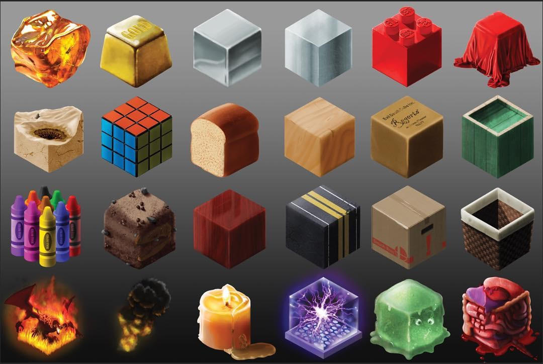 Texture Cubes by Larrypanda on DeviantArt