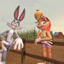 Bugs Bunny and Lola Bunny [SFM]