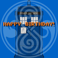 Happy Birthday 2 (Profile Picture) by WALLE1Doctor1Who