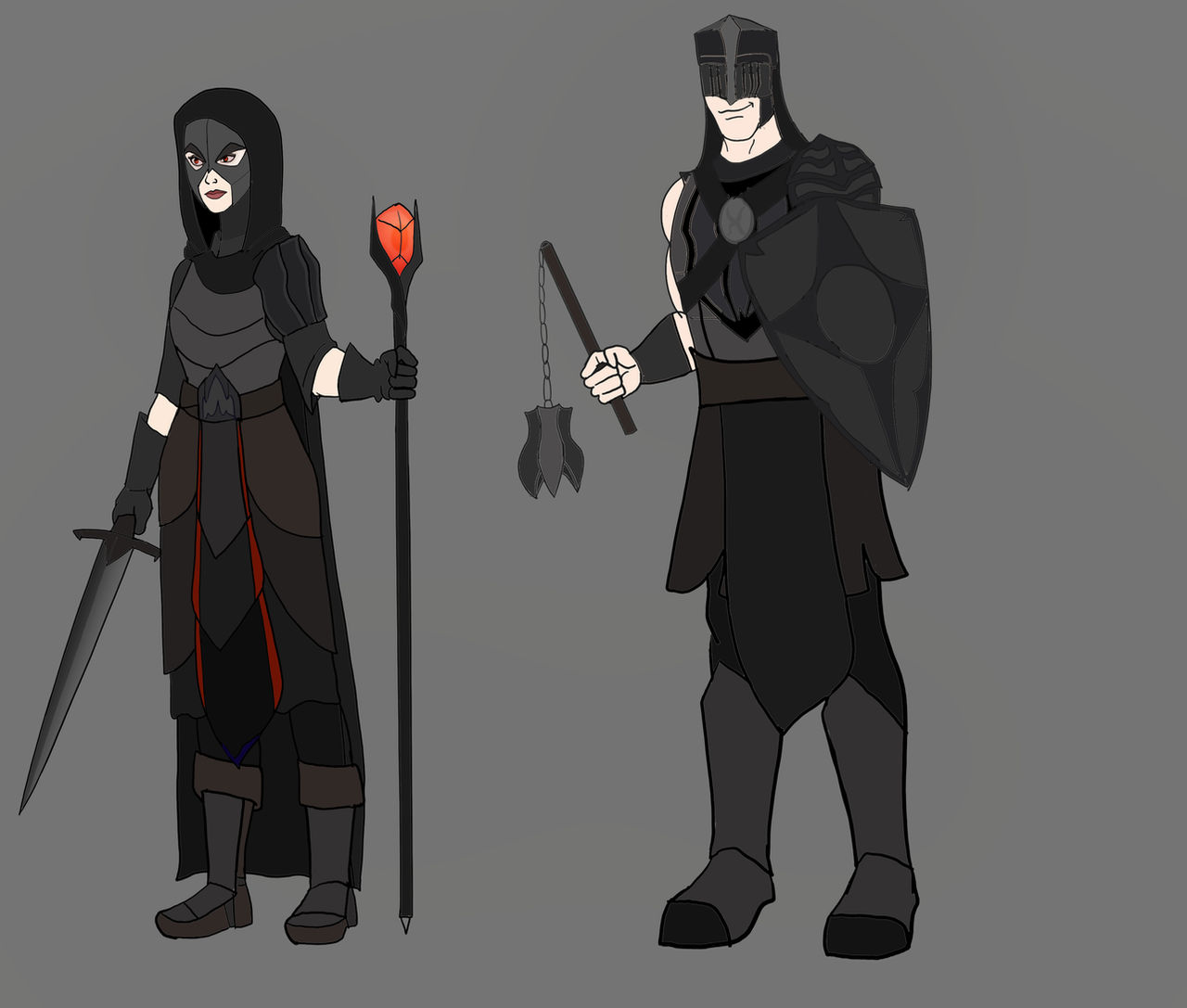 Female Numenorian Black Numenorean Concepts by MoArtProductions on DeviantArt