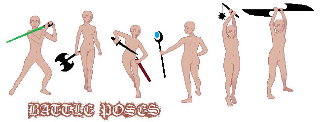 Battle Poses