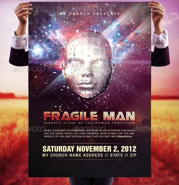Fragile Man 11x17 Poster Template by loswl on DeviantArt Fragile Man 11x17 Poster Template by loswl on DeviantArt