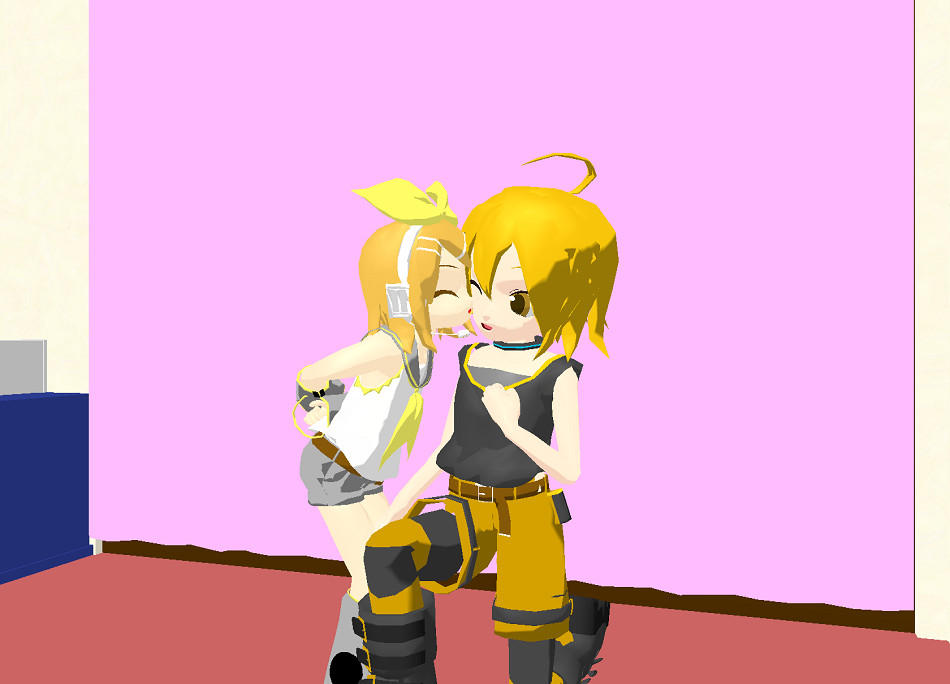 Mmd Chibi Rin MMD Chibi Nero and Rin by NeruAkita2011 on DeviantArt