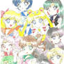 Sailor Scouts Colored