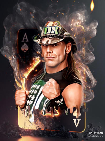 HBK DX Attire by TwistedBlackheartuk on DeviantArt