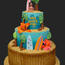 Luau Cake