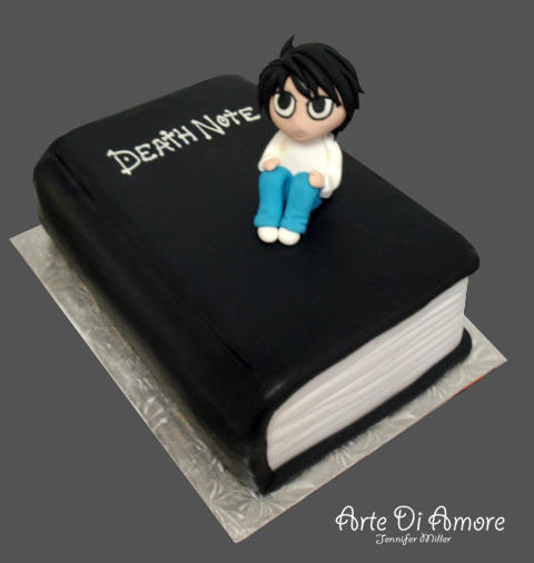 Death Note Cake By ArteDiAmore On DeviantArt