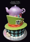 Alice in Wonderland Cake by ArteDiAmore