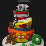 Dr. Suess Cake