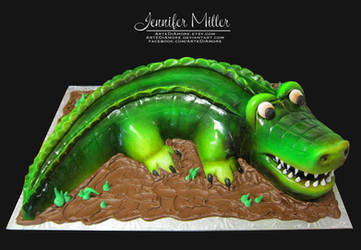 Alligator Cake