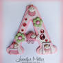 Girl Baby Shower Cake Topper