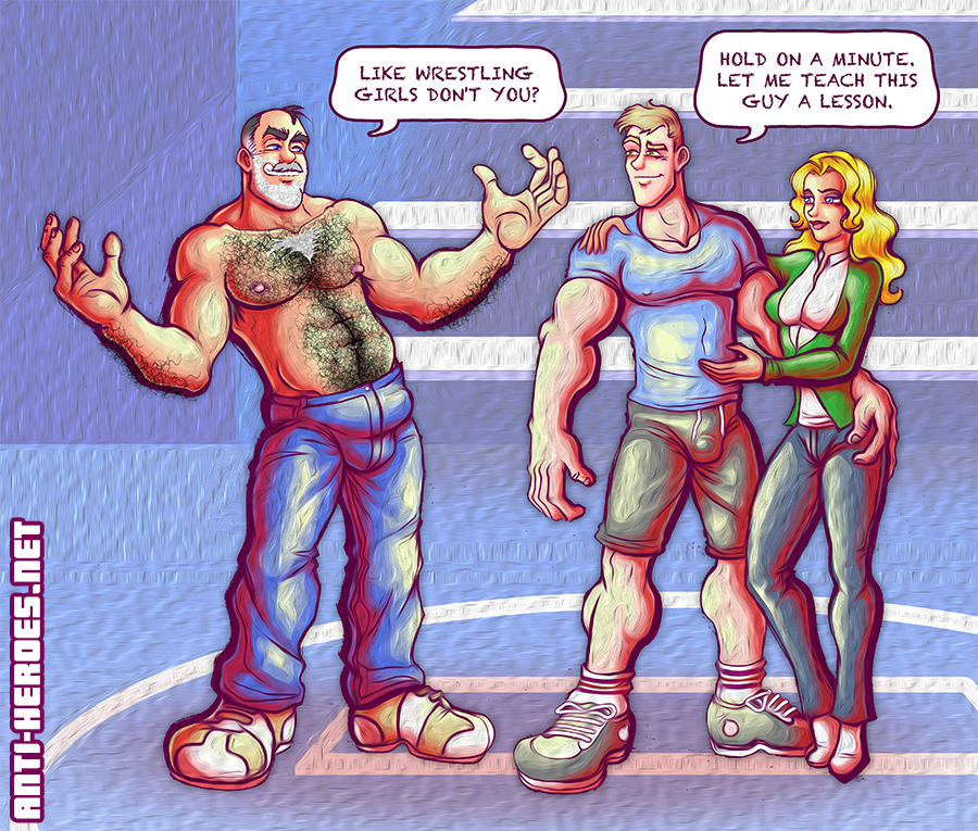 Wrestling Lesson 03 of 09 by ANTIHEROES on DeviantArt