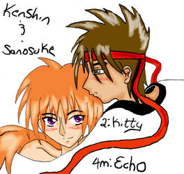 Kenshin-Sanosuke for Kitty
