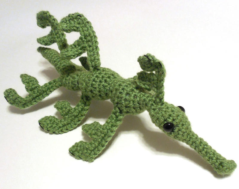 Leafy Sea DragonAmigurumi/Plush Toy pattern avail by StarbeamerPatterns