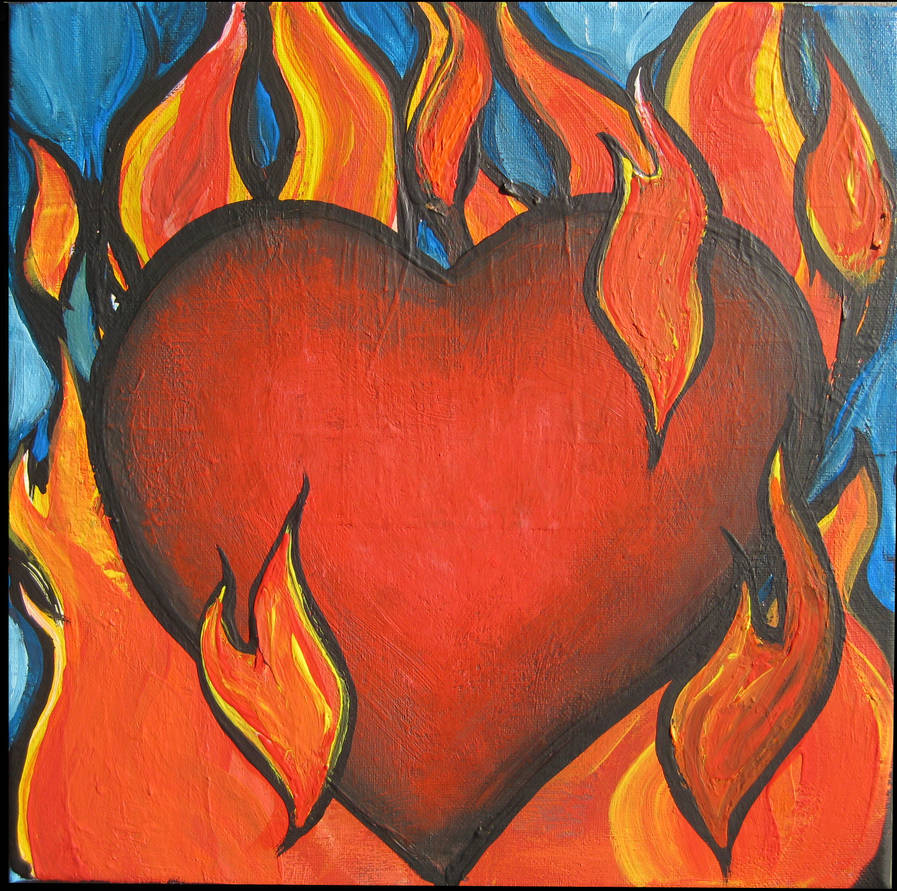 Heart Aflame Heart Aflame by Muse1176 on DeviantArt