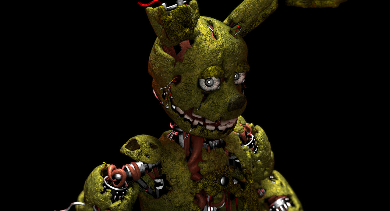 Springtrap Poster by iTzNicoGamerYYTT7 on DeviantArt