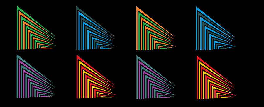 Pattern Triangles Two On Two Pattern Triangles 2 by KitsuneFoxx110 on DeviantArt