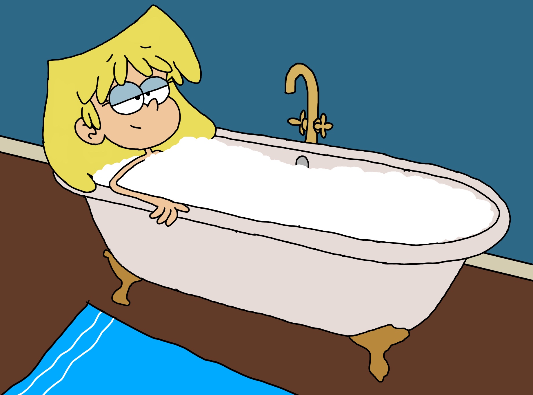 Deviantart Rabbit Bath Midday Bath by TeagBrohman15 on DeviantArt