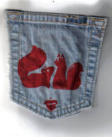 Life is Nuts Pocket Patch