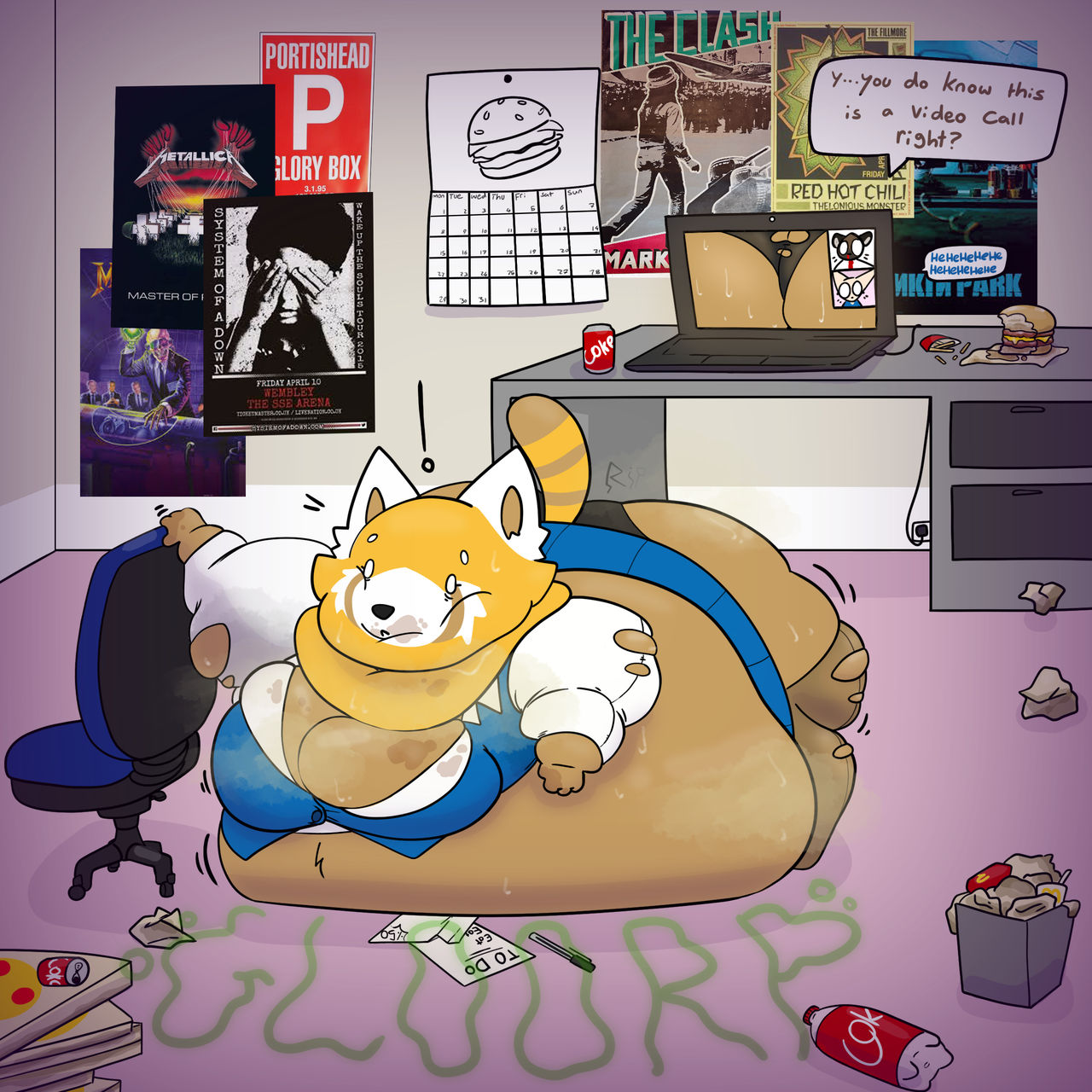 Makeup Retsuko Retsuko by Citreon-the-plant on DeviantArt