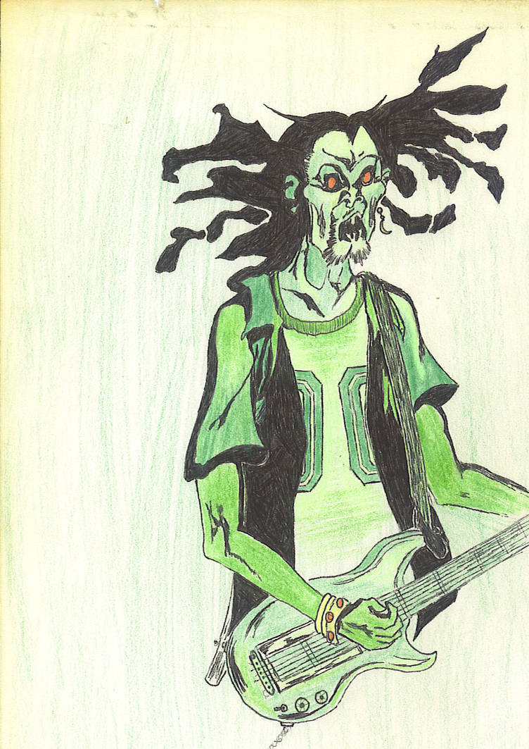 Zombie Like Rocker zombie rocker by gibkered on DeviantArt