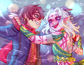 picture The Dragon Prince Rayla X Callum Fanart https www deviantart com tag rayllum