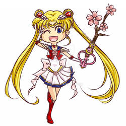 Sakura-themed Wedding: Sailor Moon