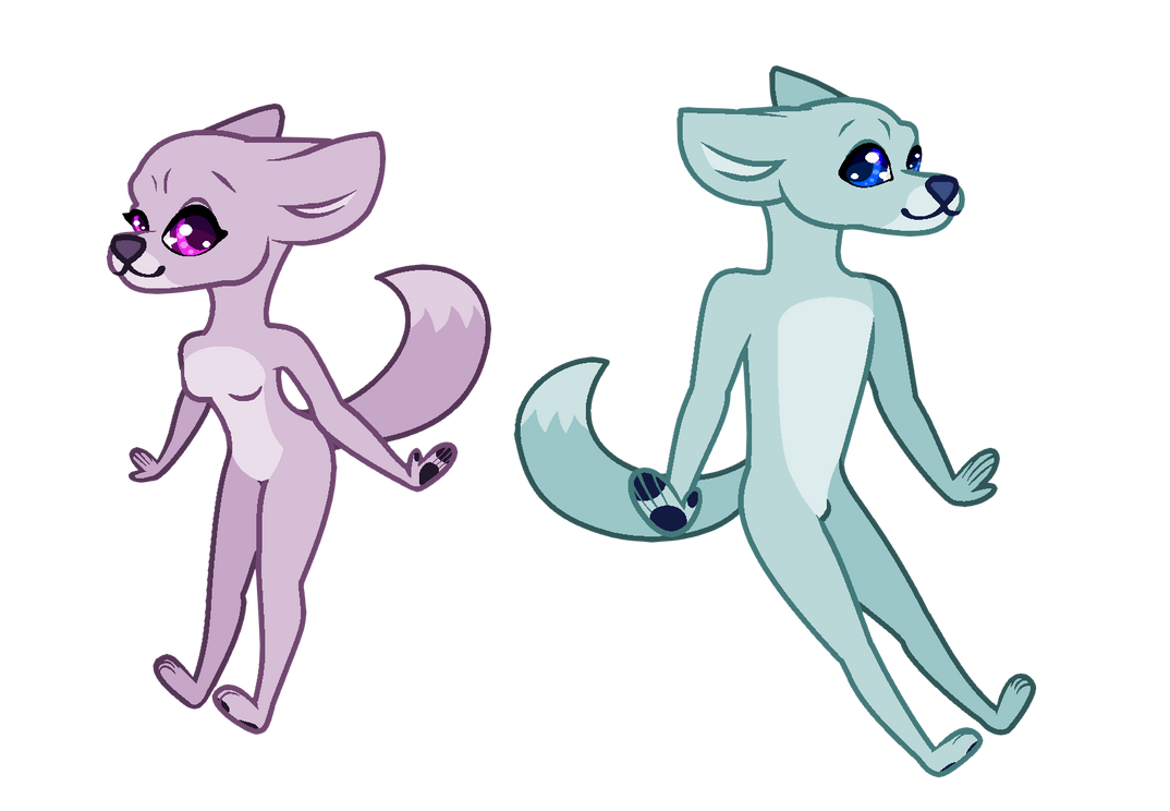 Furry Wolf Base by BloodedLove on DeviantArt