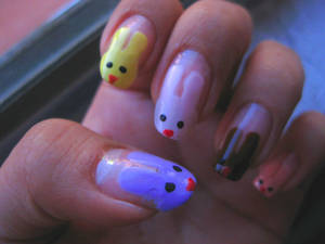 Bunny nails