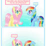 Flutterdash Comic - Be My Penguin 