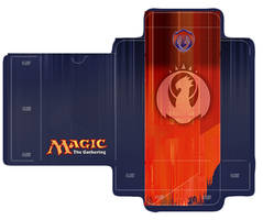 Izzet Guild Deckbox Template